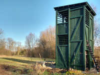 Vogelkijktoren in de Fondatie van Boudelo - Aannemer: Lab15