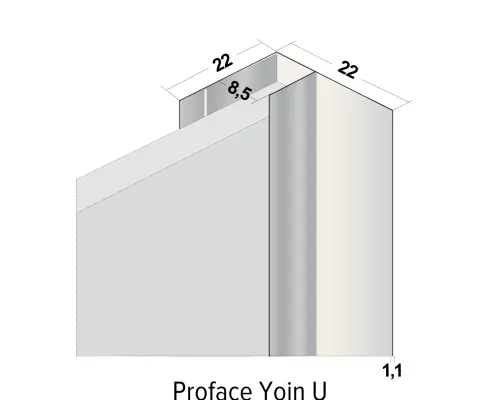 Proface Yoin gevelprofielen