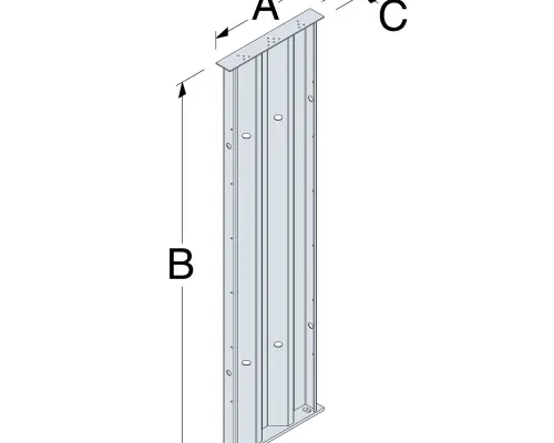 Simpson Strong-Tie wandplaat SSW