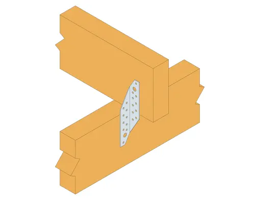 Simpson Strong-tie hoekanker PSTD / PSTG