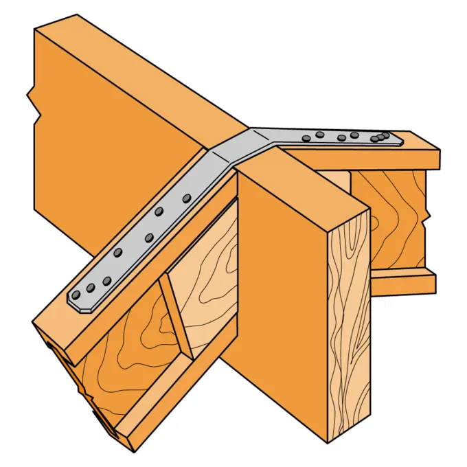 Simpson Strong-Tie band geknipt LSTA